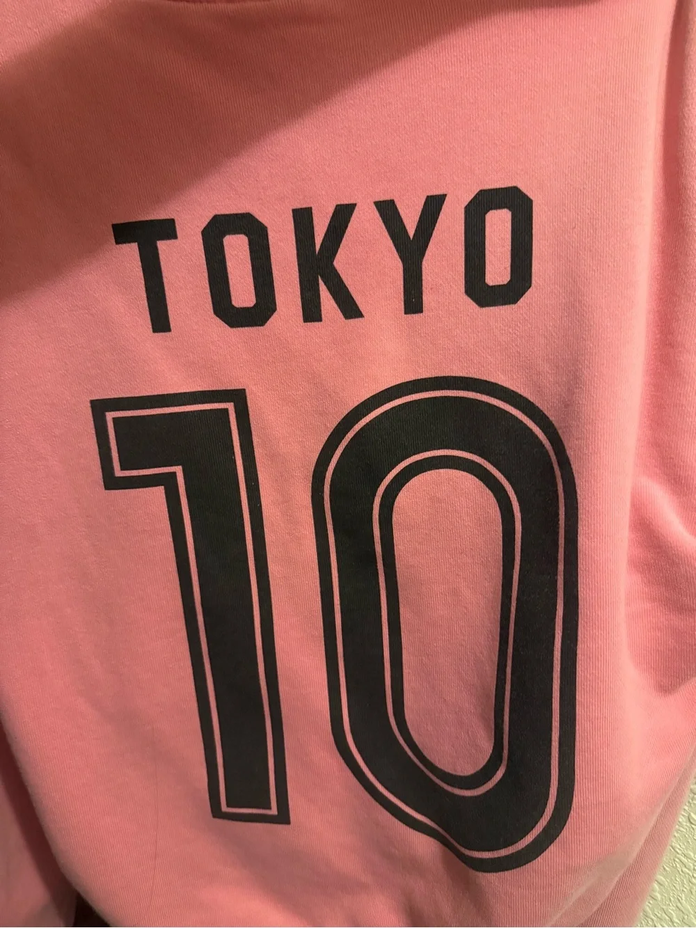 Balenciaga Pink soccer tokyo Full-Zip Logo Hoodie